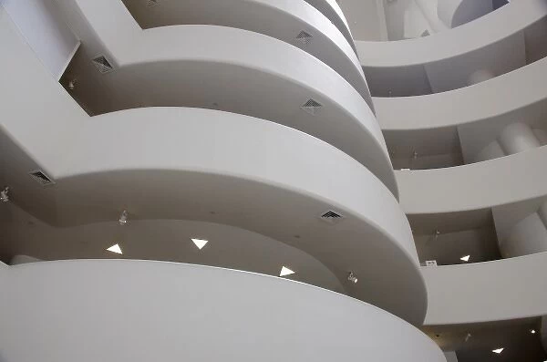 New York, New York City. Guggenheim Museum