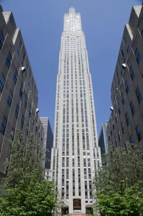 Framed Print : New York, New York City, Rockefeller Center. GE Building