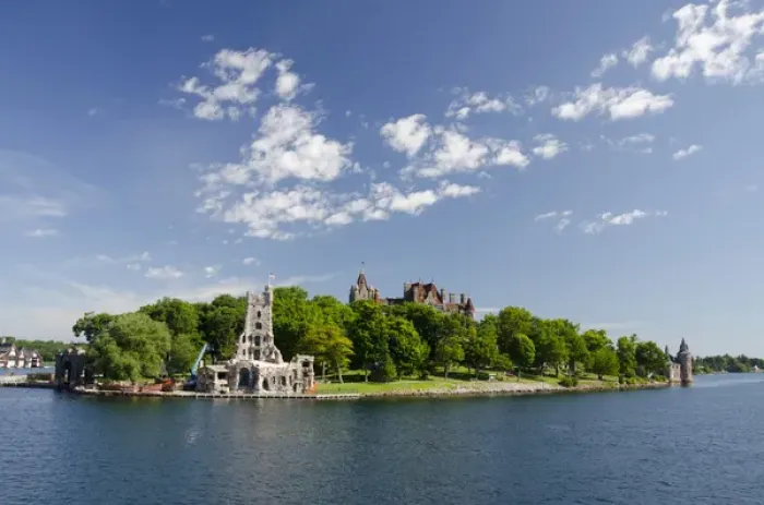 Framed Print : New York, St. Lawrence Seaway, Thousand Islands