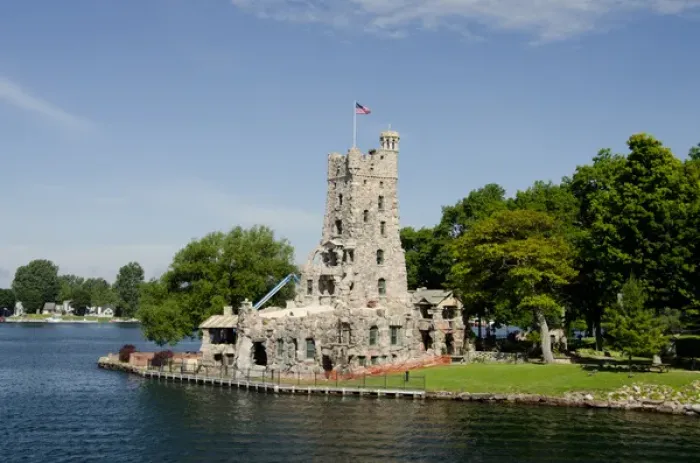 Framed Print : New York, St. Lawrence Seaway, Thousand Islands