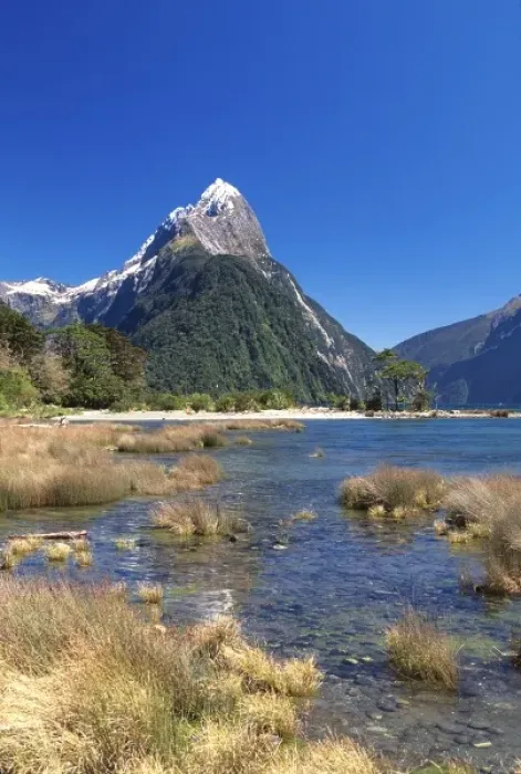 Framed Print : New Zealand, Fiordland National Park