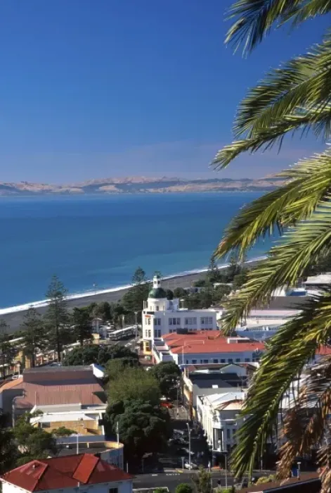 Framed Print : New Zealand, Napier, Hawkes Bay