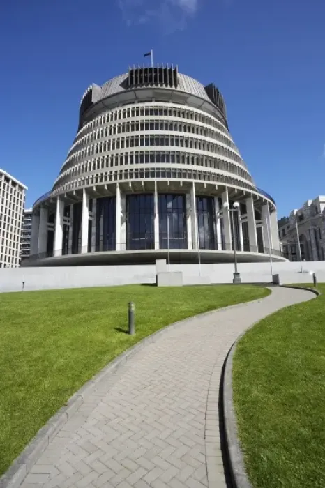 Framed Print : New Zealand, North Island, Wellington, The Beehive, Parliament Buildings Framed Print : New Zealand, North Island, Wellington, The Beehive, Parliament Buildings
