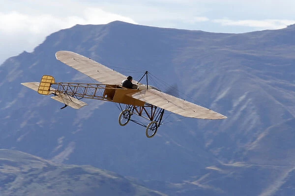 New Zealand, Otago, Wanaka, Warbirds Over Wanaka, Vintage Bleriot XI Aircraft ( 1909 )