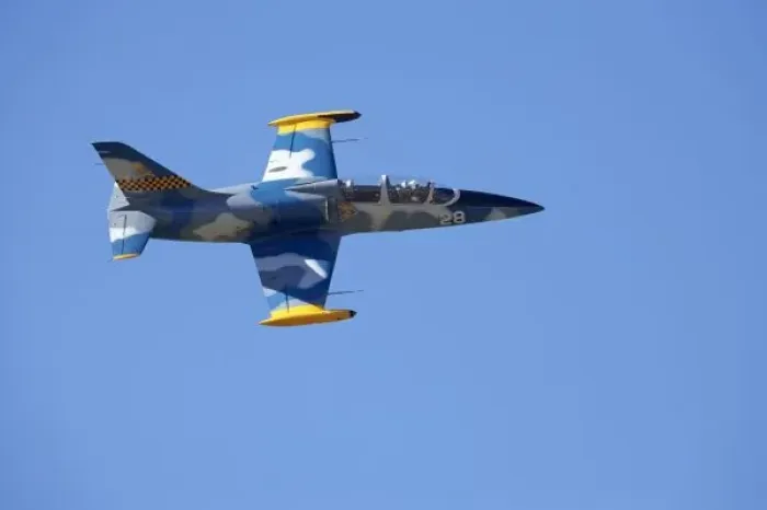 Framed Print : New Zealand, Otago, Wanaka, Warbirds Over Wanaka, Czechoslovakian L-39 Albatros Jet