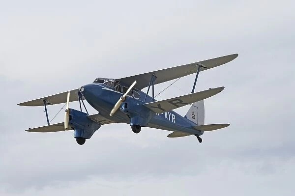 New Zealand, Otago, Wanaka, Warbirds Over Wanaka, De Havilland D. H. 90A Dragonfly Biplane