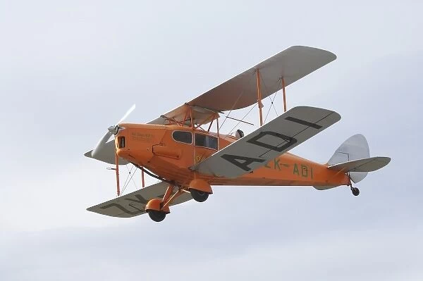 New Zealand, Otago, Wanaka, Warbirds Over Wanaka, De Havilland DH 83 Fox Moth Biplane