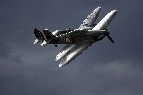 New Zealand, Otago, Wanaka, Warbirds Over Wanaka, Hawker Hurricane and Supermarine