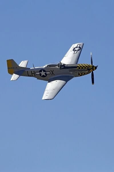 New Zealand, Otago, Wanaka, Warbirds Over Wanaka, P-51 Mustang - American Fighter Plane