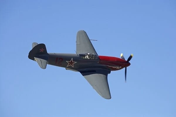 New Zealand, Otago, Wanaka, Warbirds Over Wanaka, Yakovlev Yak-3 - WWII Russian Fighter Plane
