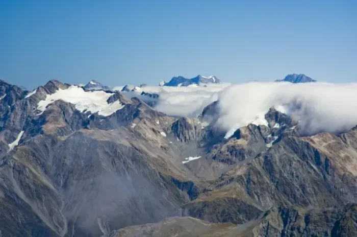 Framed Print : New Zealand, South Island, Arthurs Pass National Park. View from top of Marmaduke Dixon Glacier Framed Print : New Zealand, South Island, Arthurs Pass National Park. View from top of Marmaduke Dixon Glacier