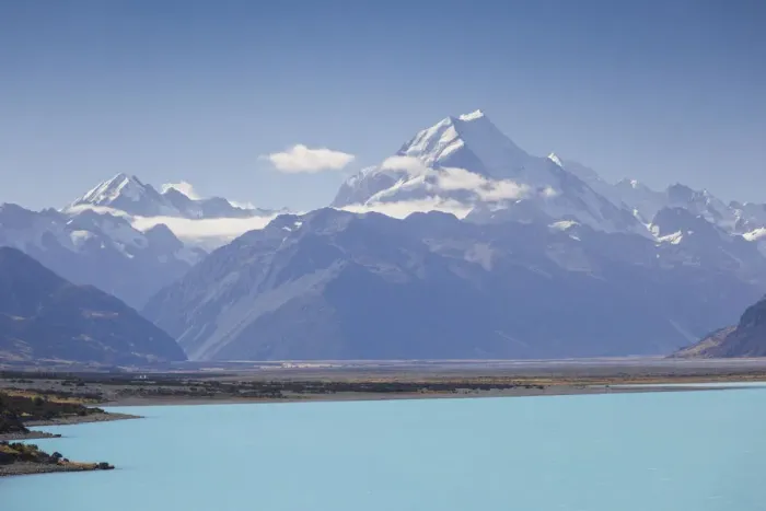 Framed Print : New Zealand, South Island, Canterbury, Aoraki-Mt
