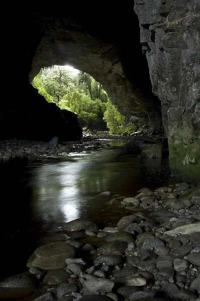 New Zealand, South Island, Karamea. Opara Arch