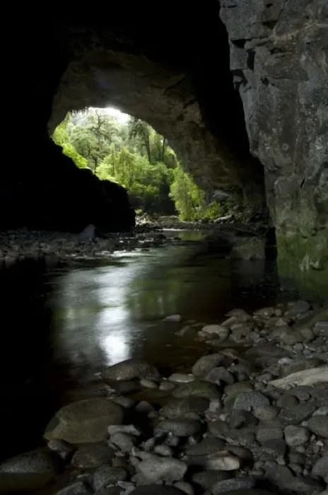 Framed Print : New Zealand, South Island, Karamea. Opara Arch