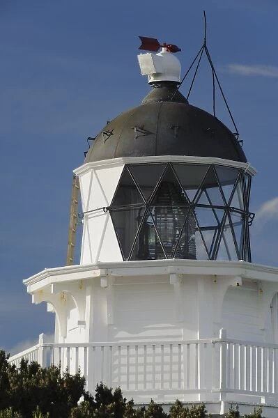 New Zealand, South Island, Otago, Katiki Point. Lighthouse at Katiki Point