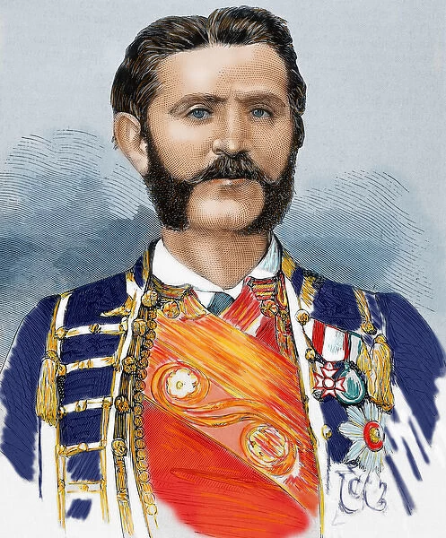 Nicholas I (1841- 1921). Prince (1860-1910) and King of Montenegro (1910-1918)