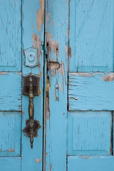NM, New Mexico, Albuquerque, Historic Old Town, old door detail