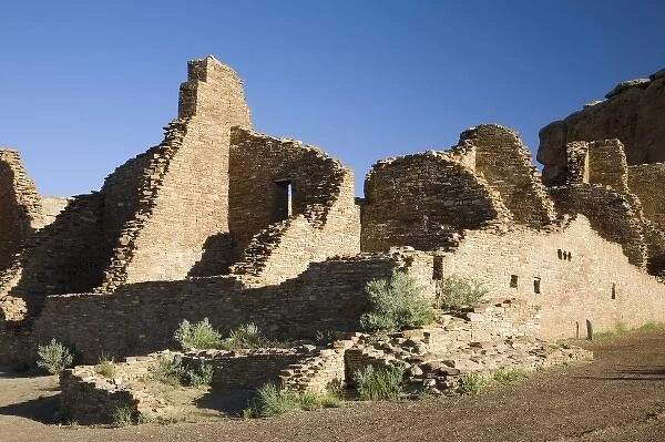 NM, New Mexico, Chaco Culture National Historic Park, Chaco Canyon, home of Ancestral