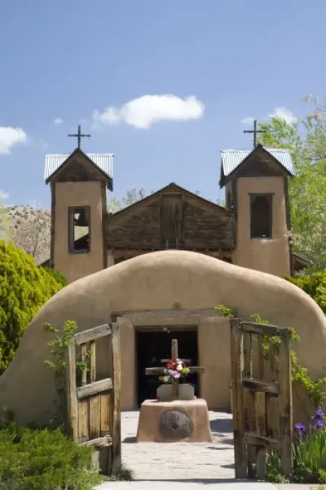 Framed Print : NM, New Mexico, Chimayo, El Santurario de Chimayo, known as Little Lourdes due to Framed Print : NM, New Mexico, Chimayo, El Santurario de Chimayo, known as Little Lourdes due to