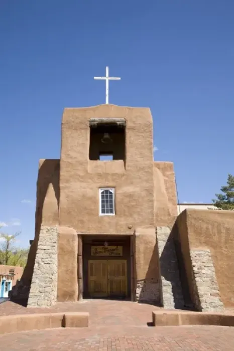 Framed Print : NM, New Mexico, Santa Fe, San Miguel Mission Framed Print : NM, New Mexico, Santa Fe, San Miguel Mission