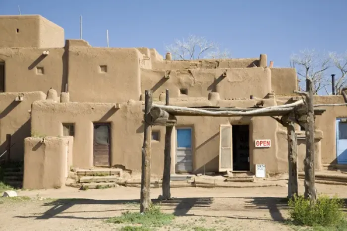Framed Print : NM, New Mexico, Taos Pueblo, inhabited for 1000 years, North House (Hlaumma), multi-storied Framed Print : NM, New Mexico, Taos Pueblo, inhabited for 1000 years, North House (Hlaumma), multi-storied
