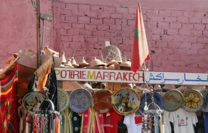 Framed Print : North Africa, Africa, Morocco, Marrakesh. A souvenir shop of traditional Moroccan handicrafts Framed Print : North Africa, Africa, Morocco, Marrakesh. A souvenir shop of traditional Moroccan handicrafts