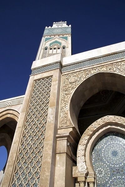 North Africa, Morocco, Casablanca. Hassan II Mosque