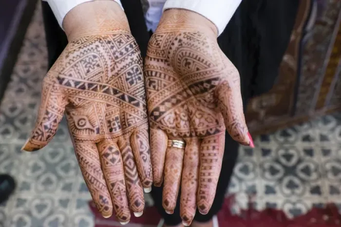Framed Print : North Africa, Morocco, Marrakech. Henna Hands Framed Print : North Africa, Morocco, Marrakech. Henna Hands