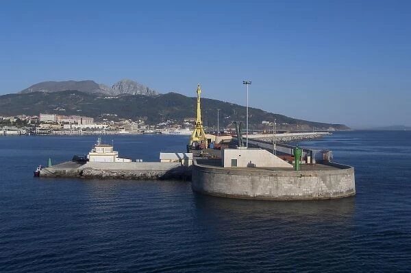 North Africa, Spanish Morocco, Ceuta. Port of Ceuta