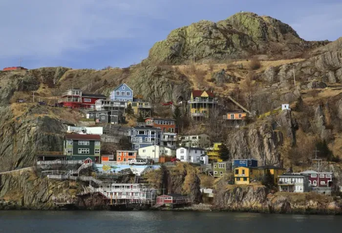 Framed Print : North America, Canada, The Battery, St. Johns NL