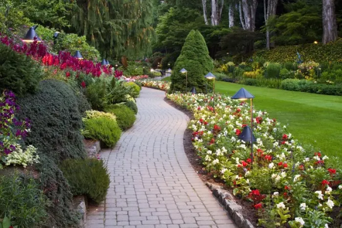 Framed Print : North America; Canada; BC; Victoria; Butchard Gardens In Full Bloom Framed Print : North America; Canada; BC; Victoria; Butchard Gardens In Full Bloom