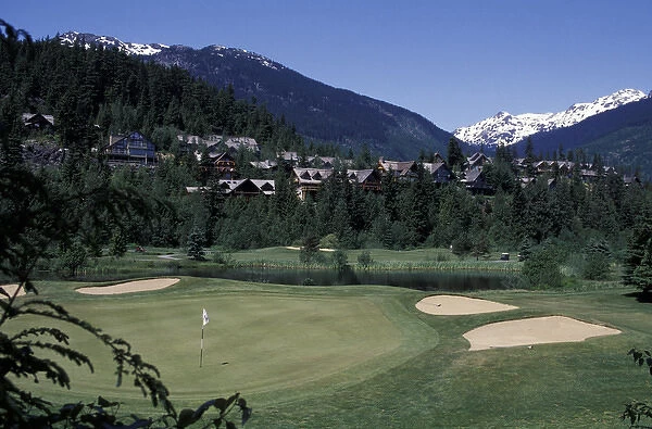 North America, Canada, British Columbia, Whistler. Arnold Palmer Golf Course