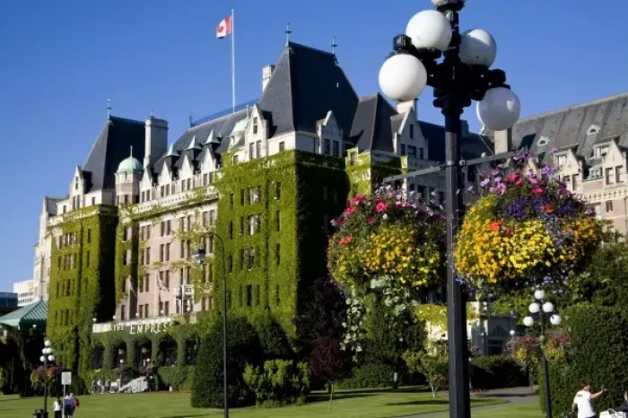 Framed Print : North America, Canada, British Columbia, Victoria. The Empress Hotel in Victoria Framed Print : North America, Canada, British Columbia, Victoria. The Empress Hotel in Victoria