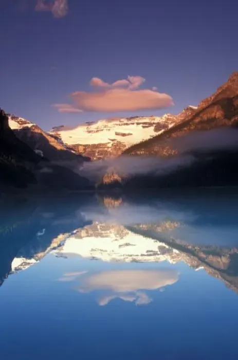 Framed Print : North America, Canada, Lake Louise morning