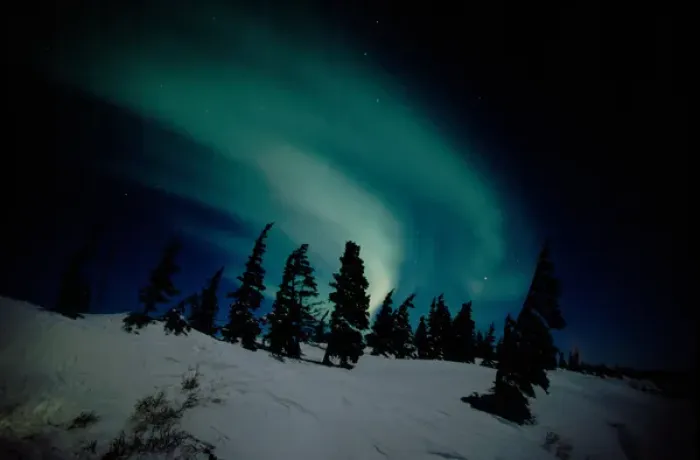 Framed Print : North America - Canada - Manitoba - Churchill. Northern Lights aka Aurora Borealis