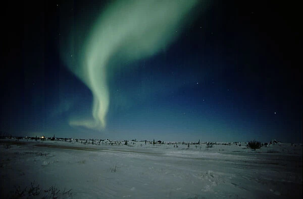 North America - Canada - Manitoba - Churchill. Northern Lights aka Aurora Borealis