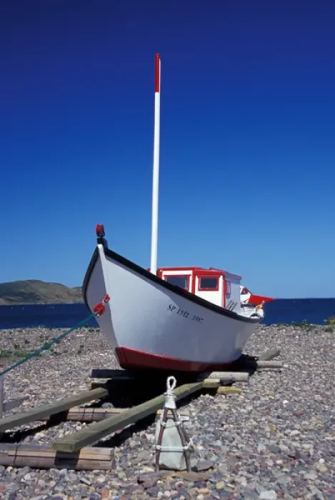 Framed Print : North America, Canada, Miquelon and St. Pierre, Dory boat Framed Print : North America, Canada, Miquelon and St. Pierre, Dory boat