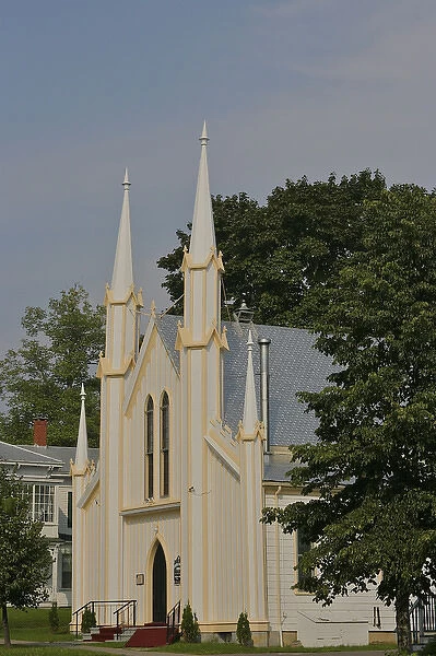 North America, Canada, New Brunswick, St Andrews. United Baptist Church, built in