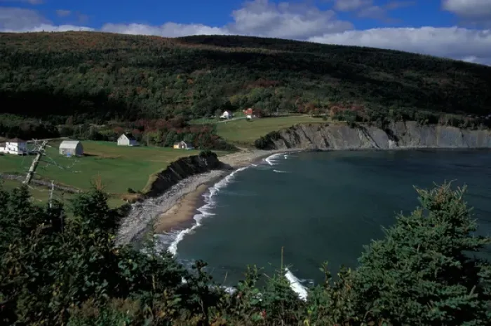 Framed Print : North America, Canada, Nova Scotia, Cabot Trail near Bay St. Lawrence Framed Print : North America, Canada, Nova Scotia, Cabot Trail near Bay St. Lawrence