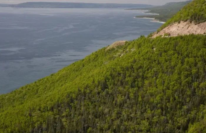 Framed Print : North America, Canada, Nova Scotia, Cape Breton, Cabot Trail, Coastline