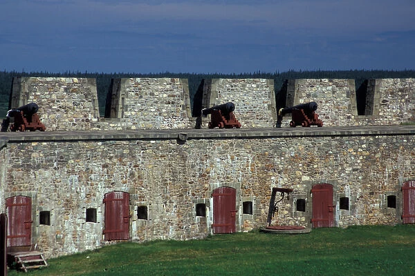 North America, Canada, Nova Scotia, Cape Breton, Fortress Louisbourg, Kings Bastion