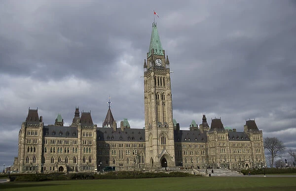 North America, Canada, Ontario, Ottawa, Parliament Building, Center Block