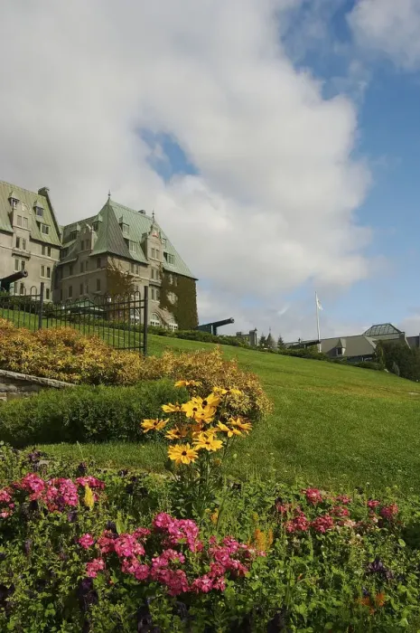 Framed Print : North America, Canada, Quebec, Charlevoix, La Malbaie. The Fairmont Le Manoir Richelieu Framed Print : North America, Canada, Quebec, Charlevoix, La Malbaie. The Fairmont Le Manoir Richelieu