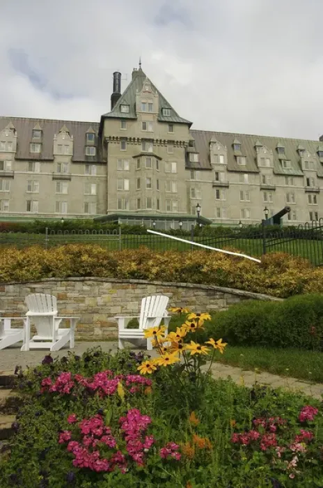Framed Print : North America, Canada, Quebec, Charlevoix, La Malbaie. The Fairmont Le Manoir Richelieu Framed Print : North America, Canada, Quebec, Charlevoix, La Malbaie. The Fairmont Le Manoir Richelieu