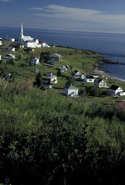 North America, Canada, Quebec, Gaspe Peninsula (Gaspesie) Landscape, St. Maurice