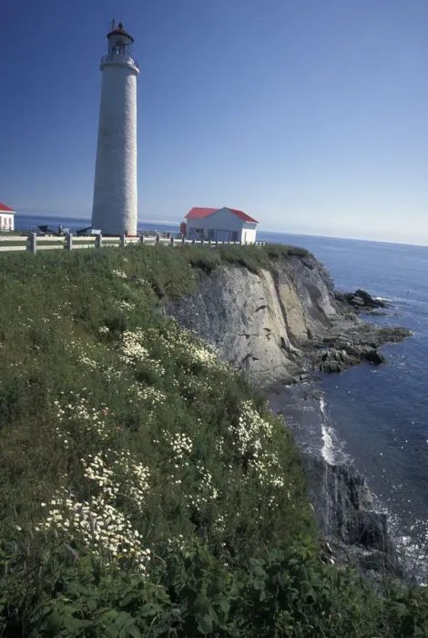 Framed Print : North America, Canada, Quebec, Gaspe Peninsula (Gaspesie) Cap-de-Rosiers Lighthouse Framed Print : North America, Canada, Quebec, Gaspe Peninsula (Gaspesie) Cap-de-Rosiers Lighthouse