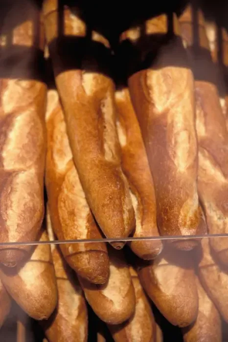 Framed Print : North America, Canada, Quebec, Montreal. French baguettes, Bakery on Boulevard Saint-Laurent Framed Print : North America, Canada, Quebec, Montreal. French baguettes, Bakery on Boulevard Saint-Laurent