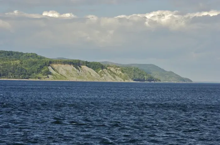 Framed Print : North America, Canada, Quebec, North Shore, Tadoussac. Tadoussac Dunes seen