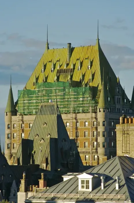 Framed Print : North America, Canada, Quebec, Old Quebec City. Copper roof of the Chateau Frontenac Framed Print : North America, Canada, Quebec, Old Quebec City. Copper roof of the Chateau Frontenac