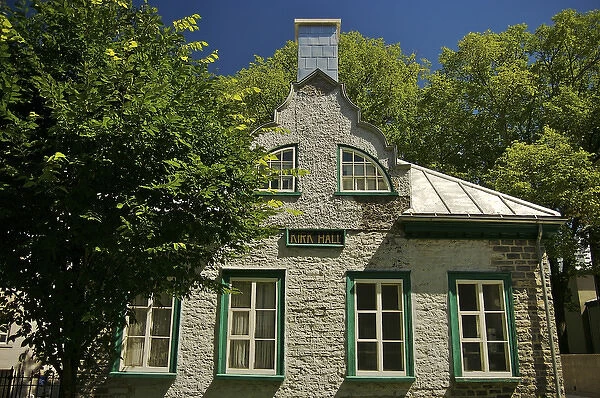 North America, Canada, Quebec, Old Quebec City. The Kirk Hall, the Church Hall of St
